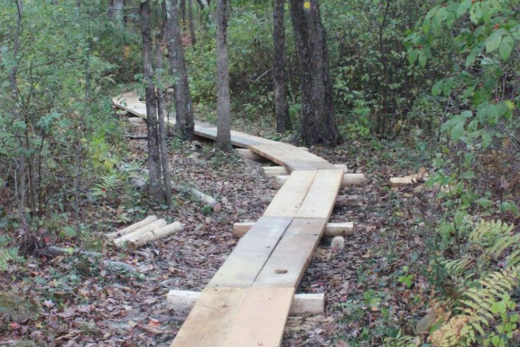 BUILDING BOARDWALK - Steep Rock Association