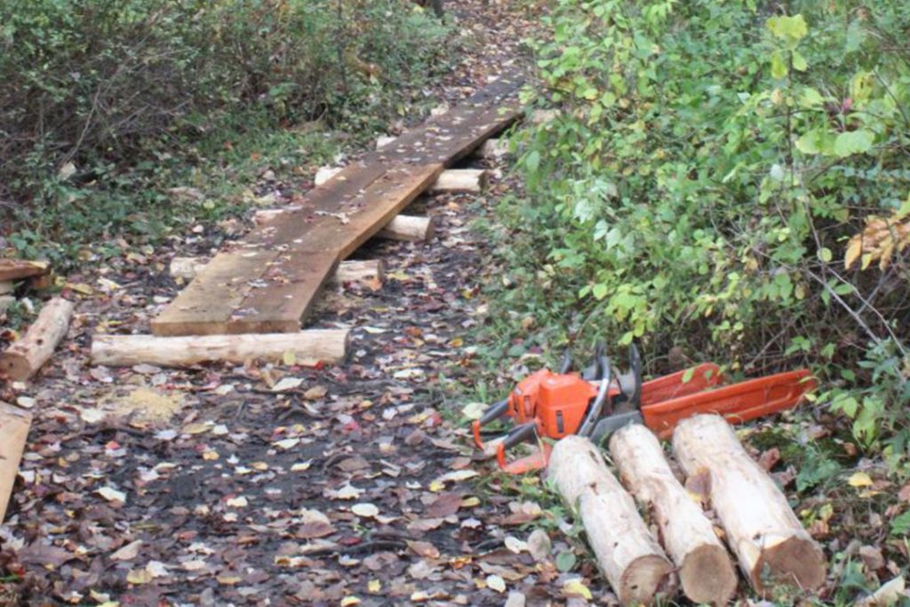 BUILDING BOARDWALK