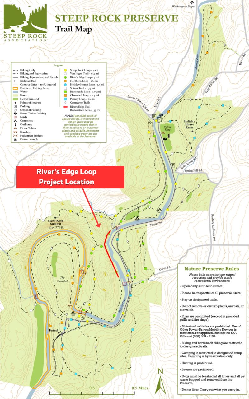 Trail Revival: Restoring Steep Rock's Historic River Edge Loop - Steep ...